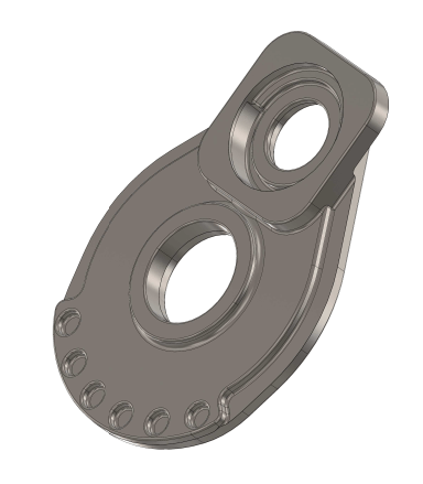 3D gerendertes Bild von einem Deckel