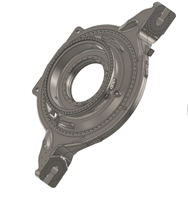 3D gerendertes Bild von einer Drehmomentstüzte.