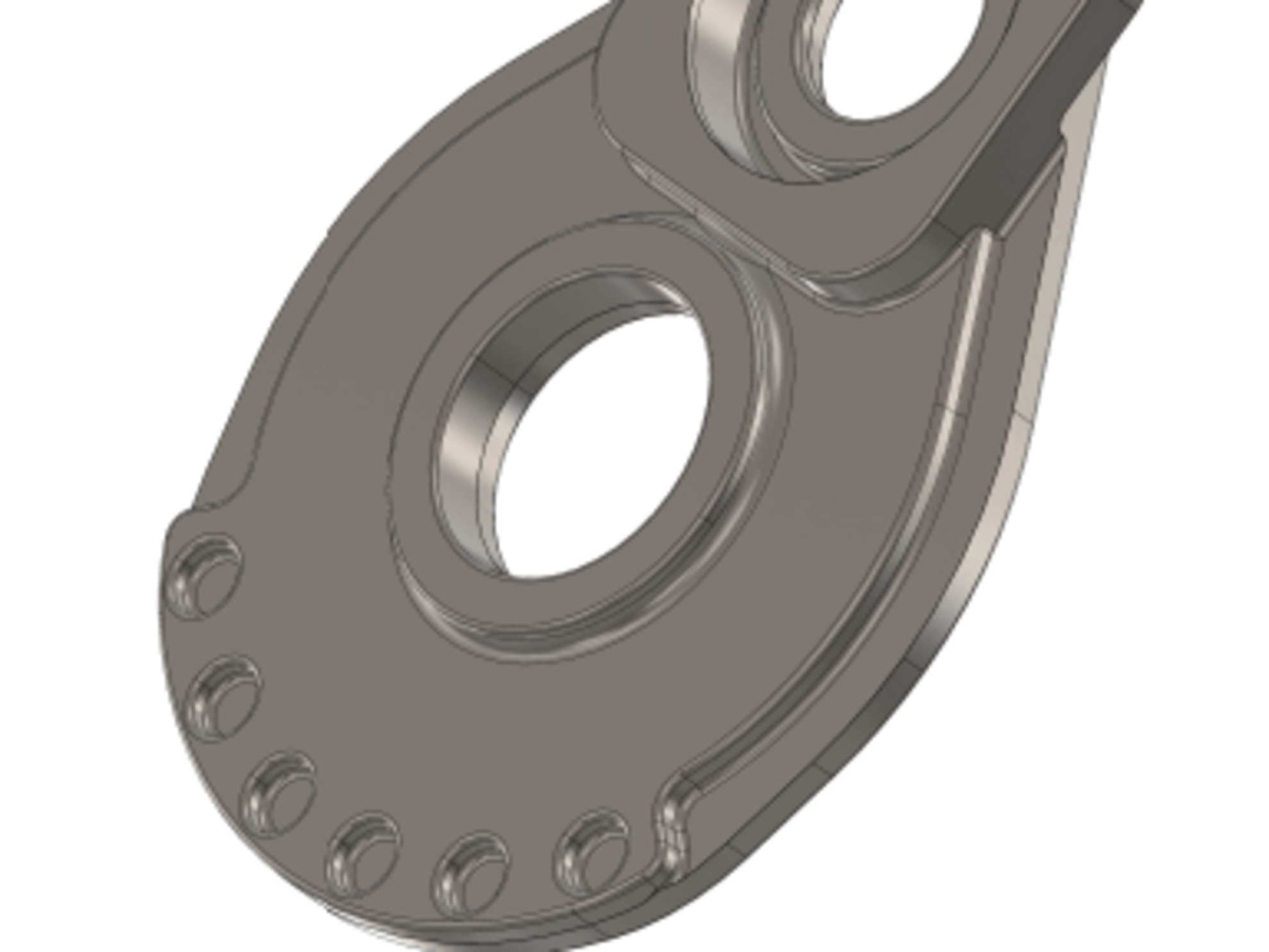3D gerendertes Bild von einem Deckel