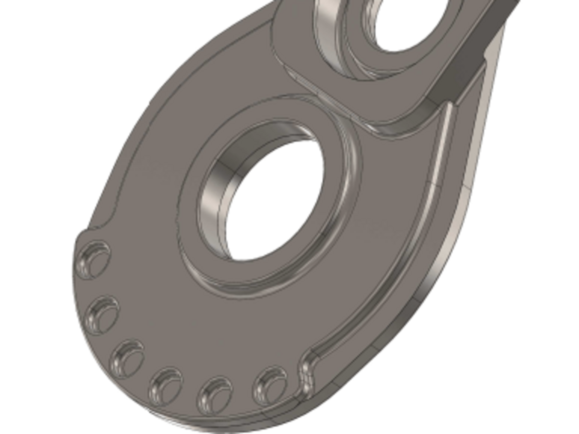 3D gerendertes Bild von einem Deckel