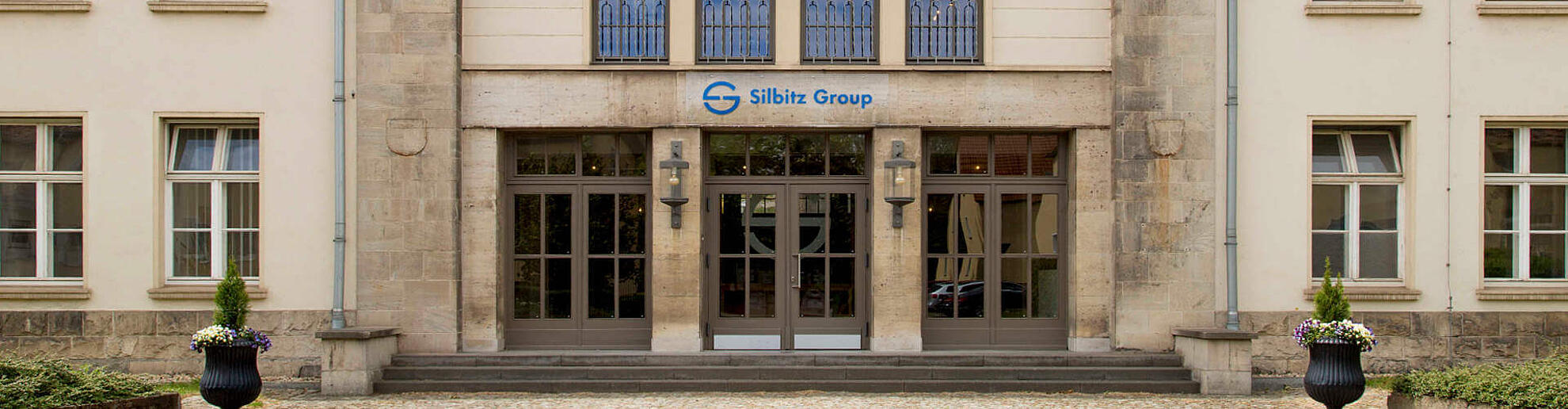 Silbitz Group Eingang Der Eingang zum Hauptgebäude der Silbitz Group